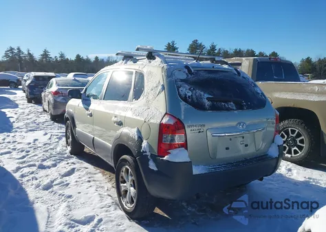 2009 Hyundai Tucson Se from USA, damaged, VIN KM8JN12D49U940055